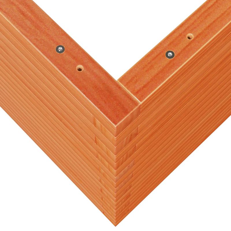 Casa si Gradina - Gradinarit si plante - Plante si ghivece - Ghivece si suporturi - Jardiniera gradina, maro ceruit, 110x60x68,5 cm, lemn masiv pin - Infinity.ro