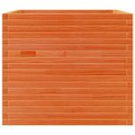 Casa si Gradina - Gradinarit si plante - Plante si ghivece - Ghivece si suporturi - Jardiniera gradina, maro ceruit, 80x80x68,5 cm, lemn masiv pin - Infinity.ro