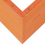 Casa si Gradina - Gradinarit si plante - Plante si ghivece - Ghivece si suporturi - Jardiniera gradina, maro ceruit, 80x80x68,5 cm, lemn masiv pin - Infinity.ro