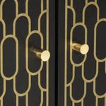 Casa si Gradina - Mobilier - Comode si corpuri - Comode - Dulapuri laterale, 3 buc., 60x33x75 cm, lemn masiv de mango - Infinity.ro