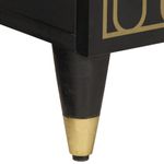 Casa si Gradina - Mobilier - Comode si corpuri - Comode - Dulapuri laterale, 3 buc., 60x33x75 cm, lemn masiv de mango - Infinity.ro