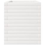 Casa si Gradina - Gradinarit si plante - Plante si ghivece - Ghivece si suporturi - Jardiniera de gradina, alb, 70x40x49,5 cm, lemn masiv de pin - Infinity.ro