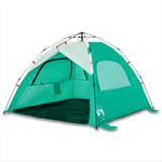 Sport si Outdoor - Camping - Corturi camping - Cort camping 3 persoane verde marin impermeabil setare rapida - Infinity.ro