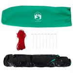 Sport si Outdoor - Camping - Corturi camping - Cort camping 3 persoane verde marin impermeabil setare rapida - Infinity.ro