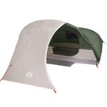 Sport si Outdoor - Camping - Corturi camping - Cort de camping cupola pentru 4 persoane, verde, impermeabil - Infinity.ro