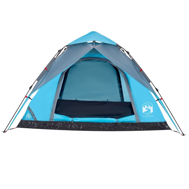 Sport si Outdoor - Camping - Corturi camping - Cort de camping cupola 5 persoane, setare rapida, albastru - Infinity.ro