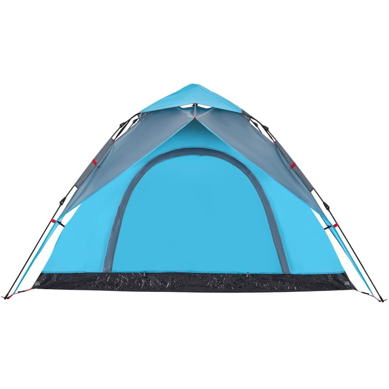 Sport si Outdoor - Camping - Corturi camping - Cort de camping cupola 5 persoane, setare rapida, albastru - Infinity.ro