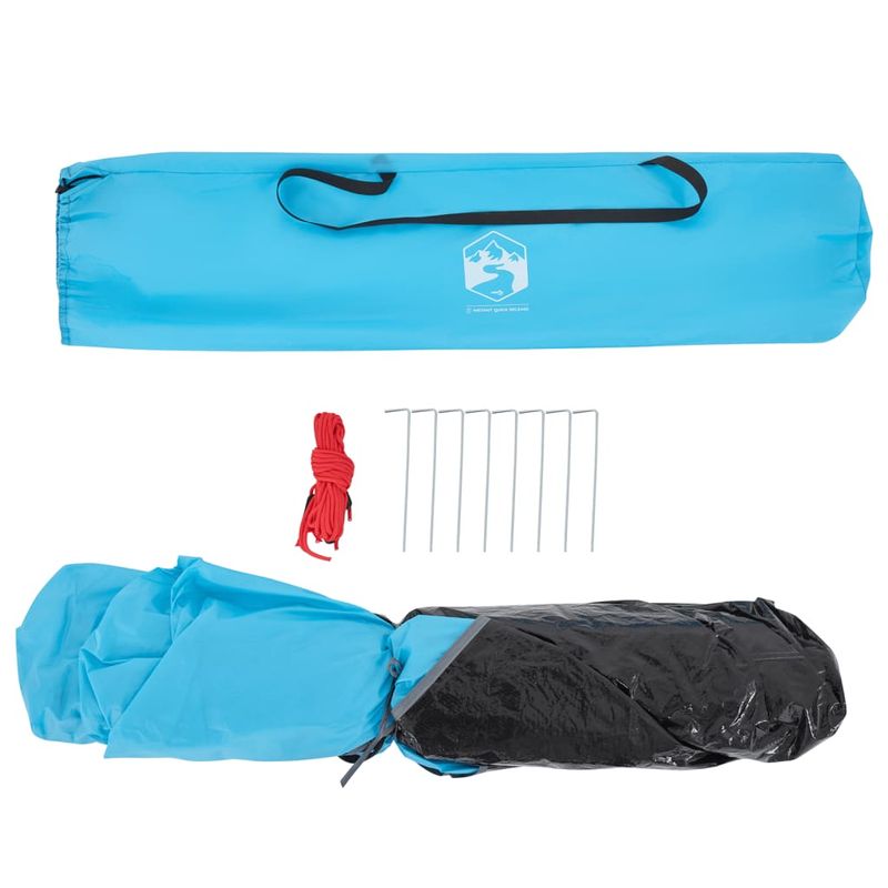 Sport si Outdoor - Camping - Corturi camping - Cort de camping cupola 5 persoane, setare rapida, albastru - Infinity.ro