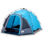Sport si Outdoor - Camping - Corturi camping - Cort de camping cupola 3 persoane, setare rapida, albastru - Infinity.ro