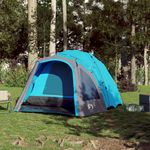 Sport si Outdoor - Camping - Corturi camping - Cort de camping cupola 3 persoane, setare rapida, albastru - Infinity.ro