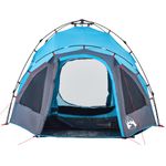 Sport si Outdoor - Camping - Corturi camping - Cort de camping cupola 3 persoane, setare rapida, albastru - Infinity.ro