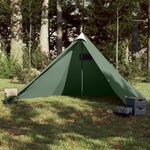 Sport si Outdoor - Camping - Corturi camping - Cort de familie tipi pentru 7 persoane, verde, impermeabil - Infinity.ro