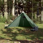 Sport si Outdoor - Camping - Corturi camping - Cort de familie tipi pentru 7 persoane, verde, impermeabil - Infinity.ro