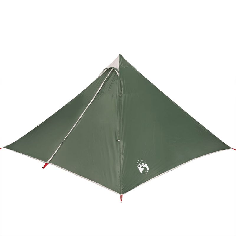 Sport si Outdoor - Camping - Corturi camping - Cort de familie tipi pentru 7 persoane, verde, impermeabil - Infinity.ro