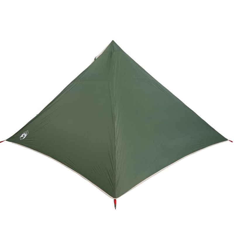 Sport si Outdoor - Camping - Corturi camping - Cort de familie tipi pentru 7 persoane, verde, impermeabil - Infinity.ro