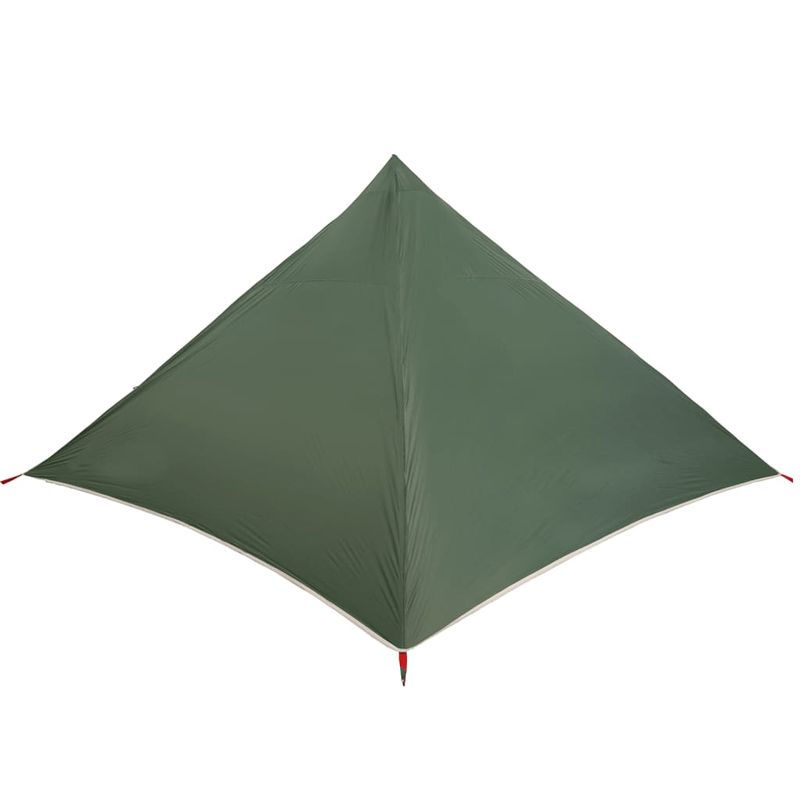 Sport si Outdoor - Camping - Corturi camping - Cort de familie tipi pentru 7 persoane, verde, impermeabil - Infinity.ro
