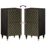 Casa si Gradina - Mobilier - Dulapuri si sifoniere - Dulapuri - Dulap lateral, 40x33x75 cm, lemn masiv de mango - Infinity.ro