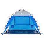 Sport si Outdoor - Camping - Corturi camping - Cort camping 2 persoane albastru azur impermeabil setare rapida - Infinity.ro