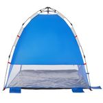 Sport si Outdoor - Camping - Corturi camping - Cort camping 2 persoane albastru azur impermeabil setare rapida - Infinity.ro