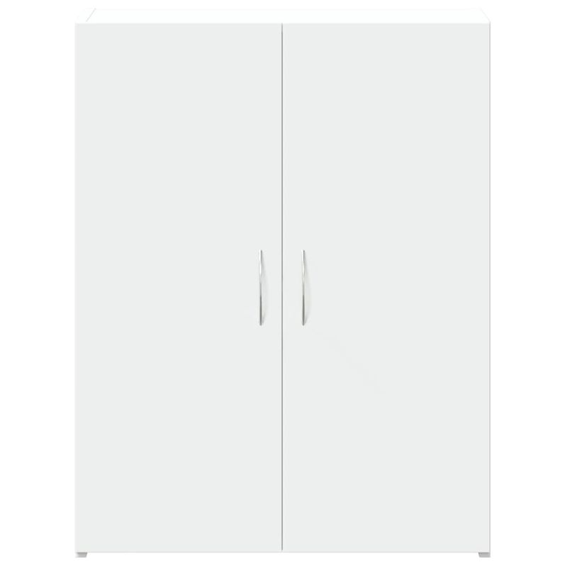 Casa si Gradina - Constructii - Depozitare, transport si protectie - Rafturi, fisete si vestiare - Fiset, alb, 60x32x77,5 cm, lemn prelucrat - Infinity.ro