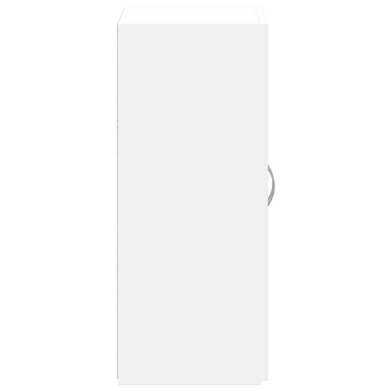 Casa si Gradina - Constructii - Depozitare, transport si protectie - Rafturi, fisete si vestiare - Fiset, alb, 60x32x77,5 cm, lemn prelucrat - Infinity.ro