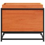 Casa si Gradina - Gradinarit si plante - Plante si ghivece - Ghivece si suporturi - Jardiniera gradina, maro ceruit, 60x40x50 cm, lemn masiv pin - Infinity.ro