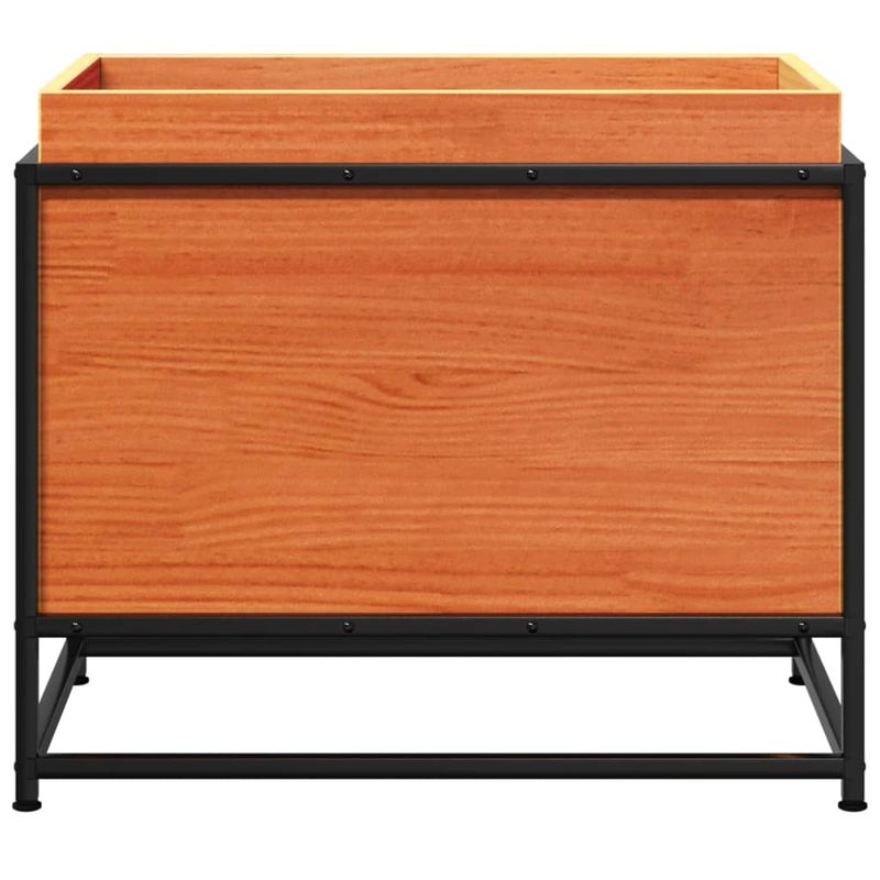 Casa si Gradina - Gradinarit si plante - Plante si ghivece - Ghivece si suporturi - Jardiniera gradina, maro ceruit, 60x40x50 cm, lemn masiv pin - Infinity.ro