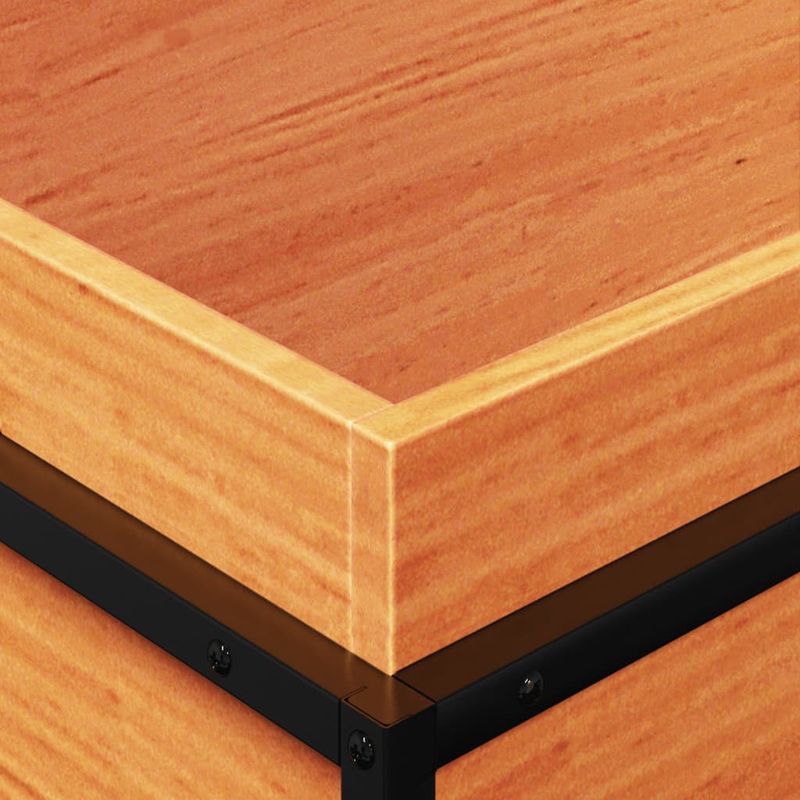 Casa si Gradina - Gradinarit si plante - Plante si ghivece - Ghivece si suporturi - Jardiniera gradina, maro ceruit, 60x40x50 cm, lemn masiv pin - Infinity.ro