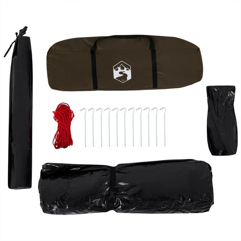 Sport si Outdoor - Camping - Corturi camping - Cort de pescuit 5 persoane, verde masliniu, impermeabil - Infinity.ro