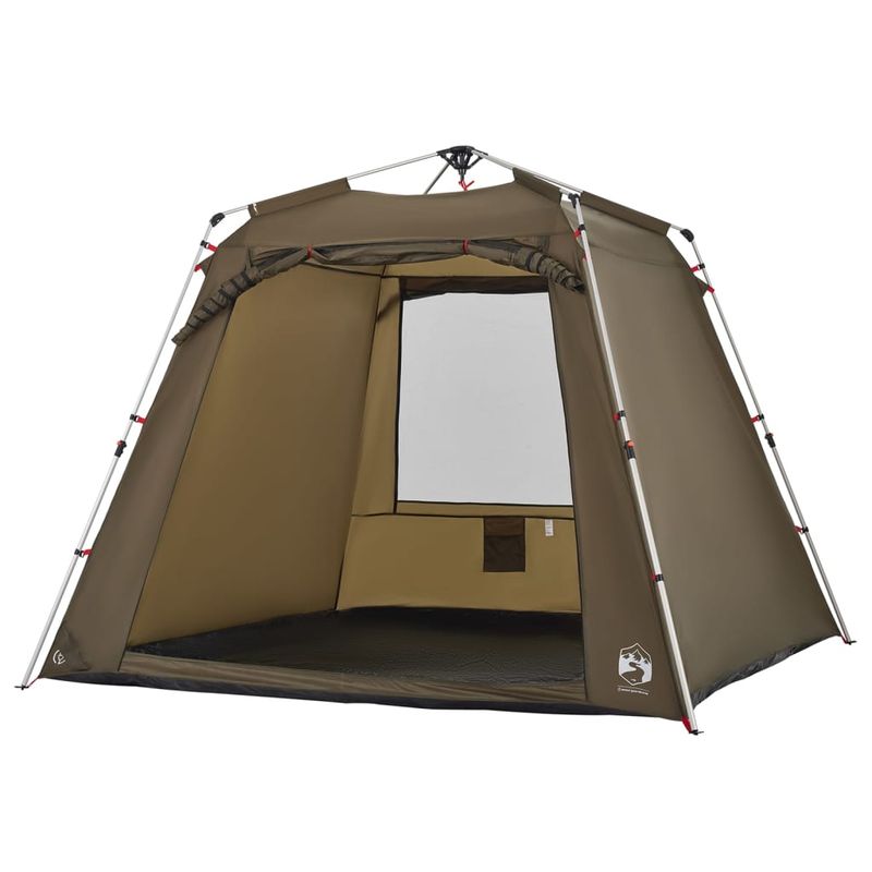 Sport si Outdoor - Camping - Corturi camping - Cort de pescuit 4 persoane, verde masliniu, setare rapida - Infinity.ro