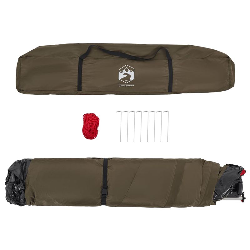 Sport si Outdoor - Camping - Corturi camping - Cort de pescuit 4 persoane, verde masliniu, setare rapida - Infinity.ro