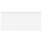 Casa si Gradina - Mobilier - Organizare si depozitare - Cutii depozitare - Cutie de depozitare, alb, 100x42x46 cm, lemn prelucrat - Infinity.ro