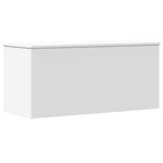 Casa si Gradina - Mobilier - Organizare si depozitare - Cutii depozitare - Cutie de depozitare, alb, 100x42x46 cm, lemn prelucrat - Infinity.ro