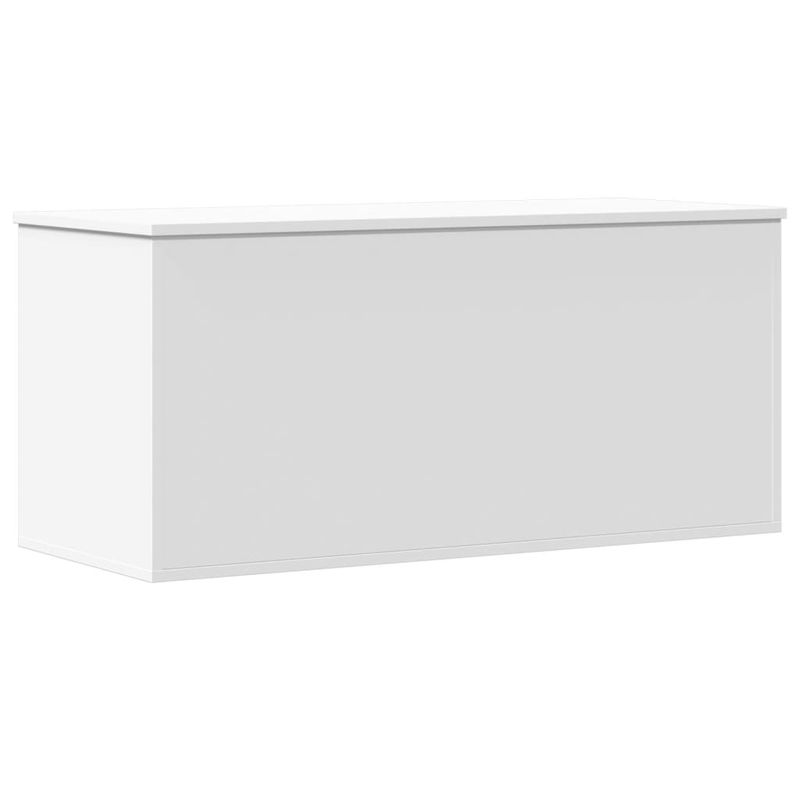 Casa si Gradina - Mobilier - Organizare si depozitare - Cutii depozitare - Cutie de depozitare, alb, 100x42x46 cm, lemn prelucrat - Infinity.ro
