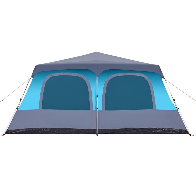Sport si Outdoor - Camping - Corturi camping - Cort de familie cupola 10 persoane, setare rapida, albastru - Infinity.ro