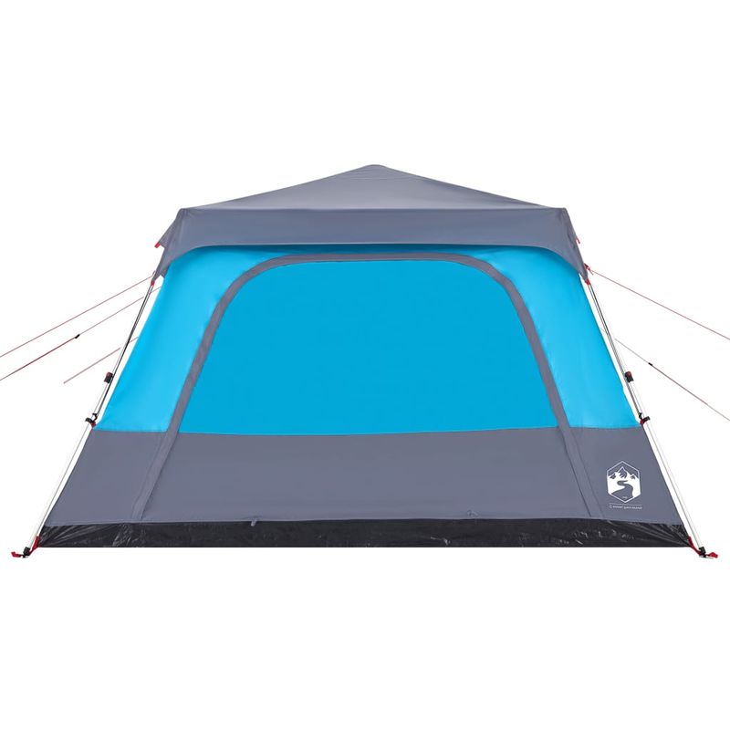 Sport si Outdoor - Camping - Corturi camping - Cort de familie cupola 10 persoane, setare rapida, albastru - Infinity.ro