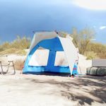 Sport si Outdoor - Camping - Corturi camping - Cort camping 2 persoane albastru azur impermeabil setare rapida - Infinity.ro