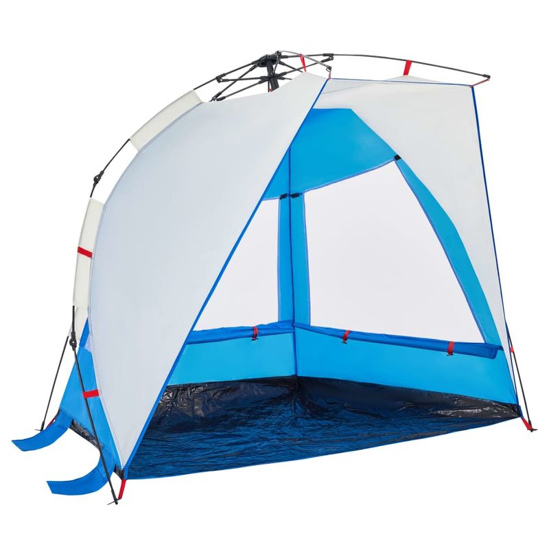 Sport si Outdoor - Camping - Corturi camping - Cort camping 2 persoane albastru azur impermeabil setare rapida - Infinity.ro