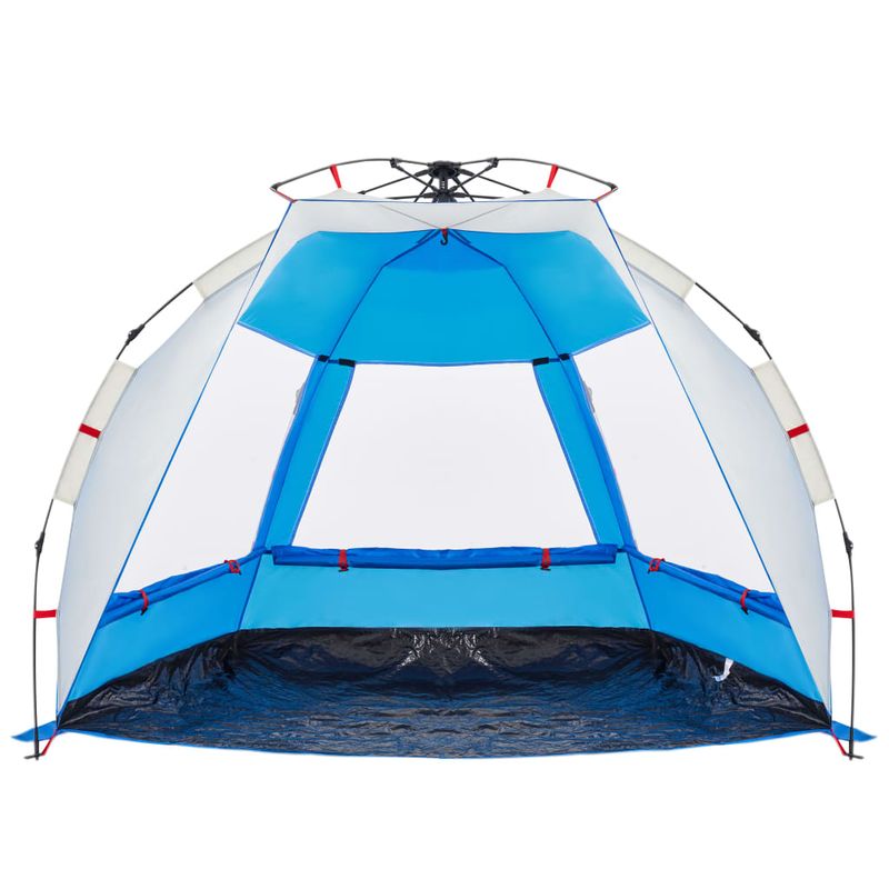 Sport si Outdoor - Camping - Corturi camping - Cort camping 2 persoane albastru azur impermeabil setare rapida - Infinity.ro