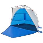 Sport si Outdoor - Camping - Corturi camping - Cort camping 2 persoane albastru azur impermeabil setare rapida - Infinity.ro