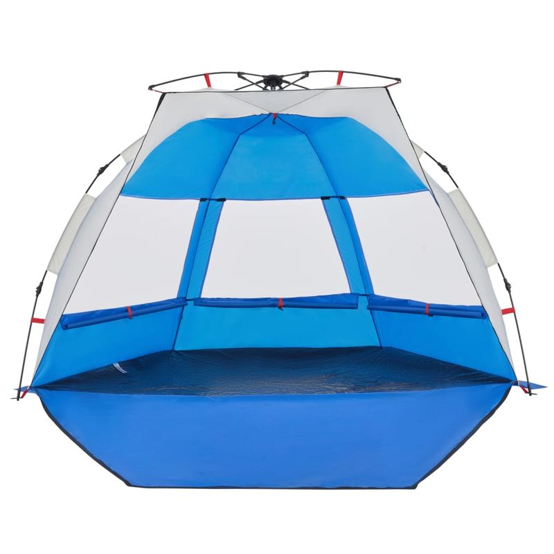 Sport si Outdoor - Camping - Corturi camping - Cort camping 2 persoane albastru azur impermeabil setare rapida - Infinity.ro