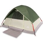 Sport si Outdoor - Camping - Corturi camping - Cort de camping cupola pentru 3 persoane, verde, impermeabil - Infinity.ro