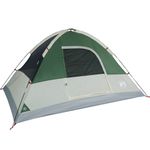 Sport si Outdoor - Camping - Corturi camping - Cort de camping cupola pentru 6 persoane, verde, impermeabil - Infinity.ro