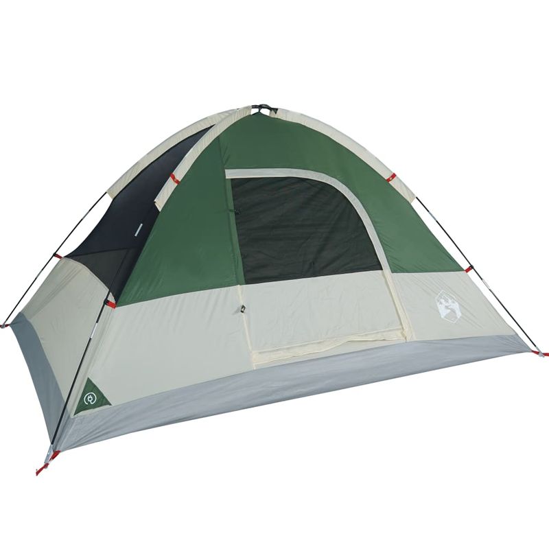 Sport si Outdoor - Camping - Corturi camping - Cort de camping cupola pentru 6 persoane, verde, impermeabil - Infinity.ro