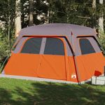 Sport si Outdoor - Camping - Corturi camping - Cort de camping pentru 6 persoane, gri/portocaliu, impermeabil - Infinity.ro
