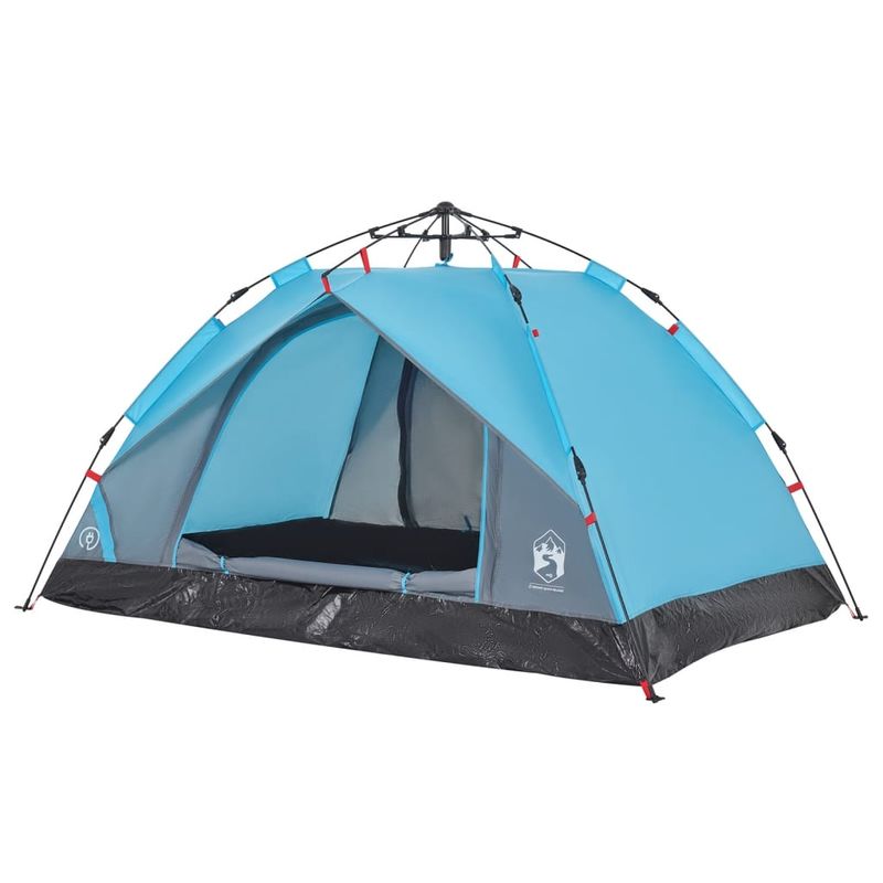 Sport si Outdoor - Camping - Corturi camping - Cort de camping cupola 2 persoane, setare rapida, albastru - Infinity.ro