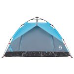 Sport si Outdoor - Camping - Corturi camping - Cort de camping cupola 2 persoane, setare rapida, albastru - Infinity.ro