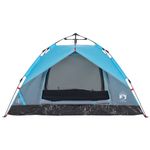Sport si Outdoor - Camping - Corturi camping - Cort de camping cupola 2 persoane, setare rapida, albastru - Infinity.ro