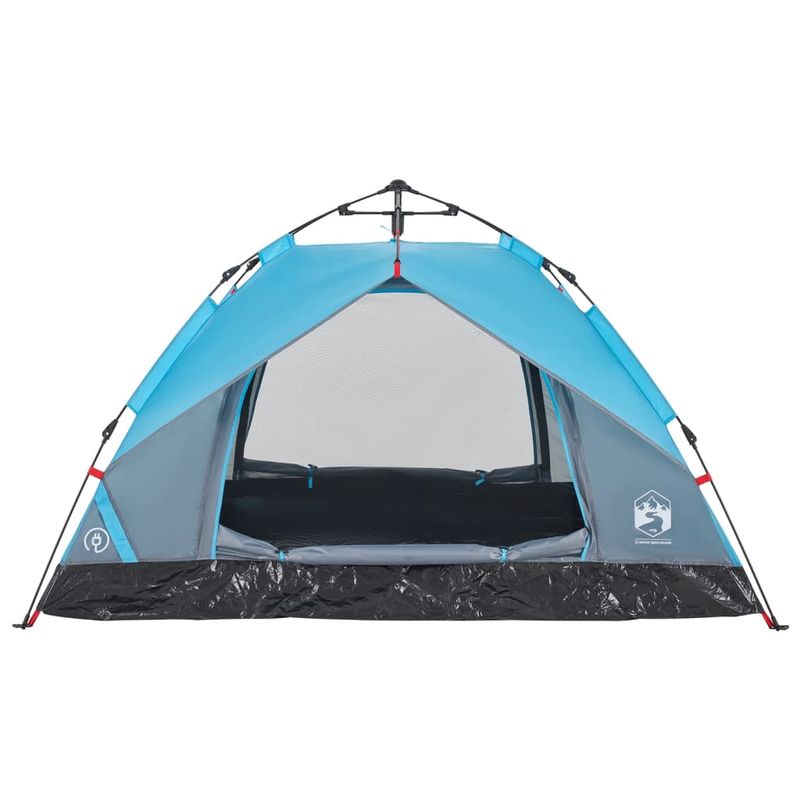 Sport si Outdoor - Camping - Corturi camping - Cort de camping cupola 2 persoane, setare rapida, albastru - Infinity.ro