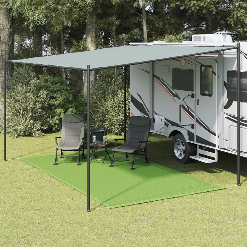 Sport si Outdoor - Camping - Accesorii corturi - Covor pentru cort, verde deschis, 250x400 cm, HDPE - Infinity.ro